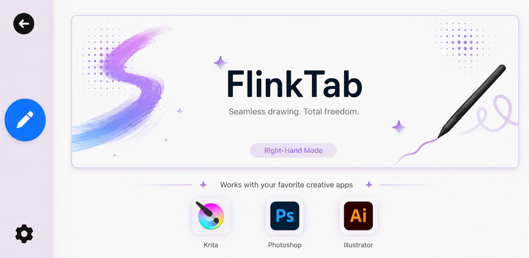 FlinkTab drawing interface on Android